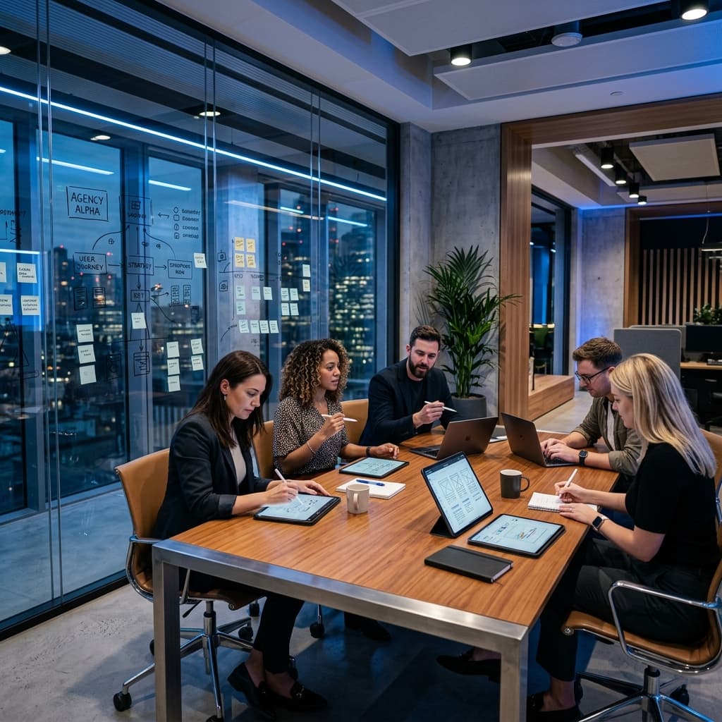 Marketing Team at Work